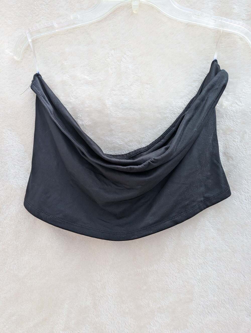 5B Style Women's Black Strapless Tube Top